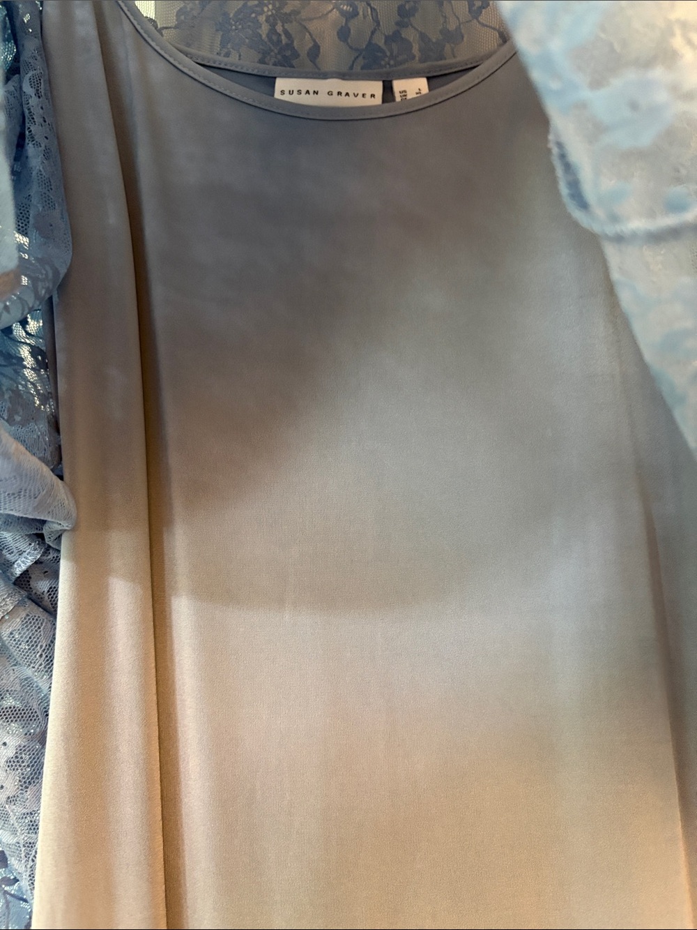 Susan Graver lace maxi - Picture 4 of 4